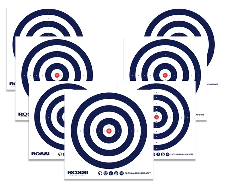 ALVO AIRGUNS / AIRSOFT AZUL 140X140MM PCT 30 UN. CB413