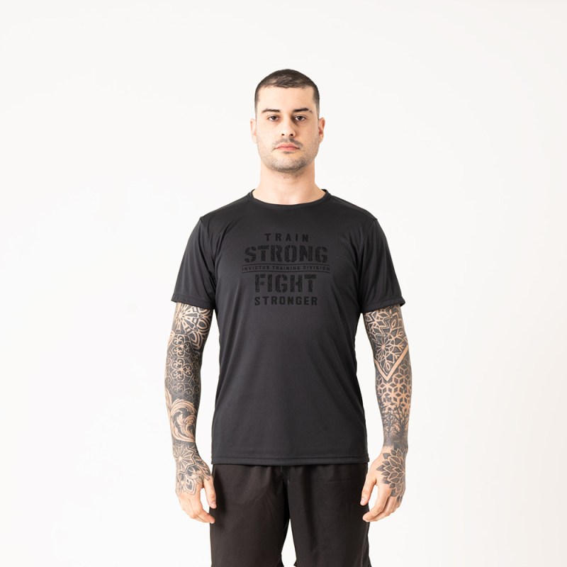 CAMISETA INVICTUS ACTION STRONGER PRETO M