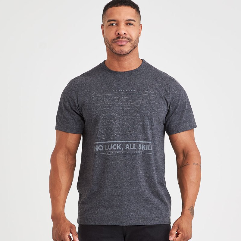T-SHIRT INVICTUS CONCEPT SKILL GRAFITE P