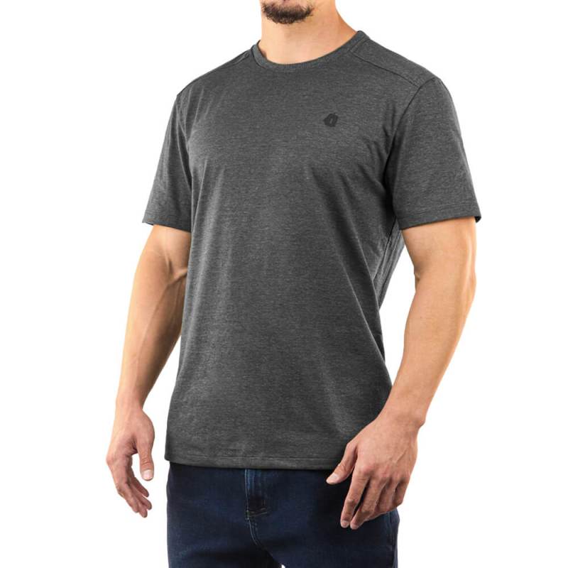 T-SHIRT INVICTUS BASIC GRAFITE MESCLA EG