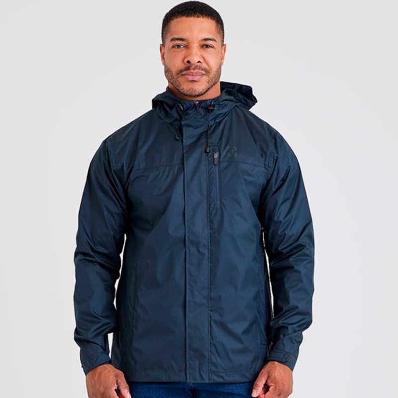 JAQUETA PARKA INVICTUS FUSION AZUL MARINHO M