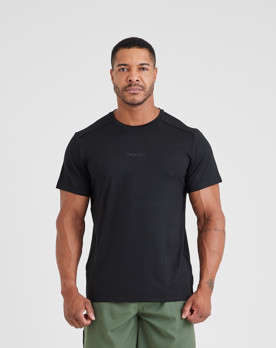 CAMISETA TRAINING INVICTUS UP DOWN PRETO G