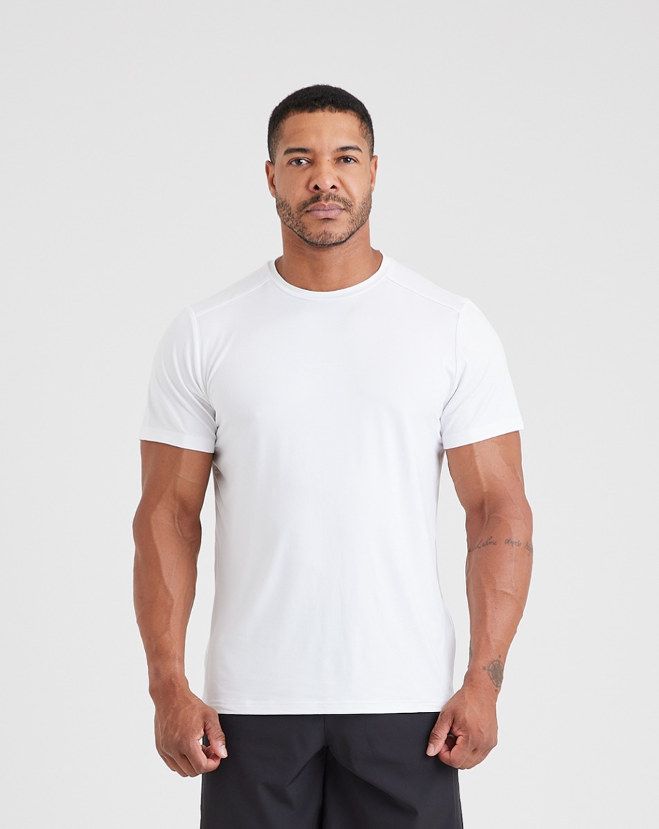 CAMISETA TRAINING INVICTUS UP DOWN BRANCO GG