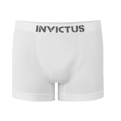 CUECA INVICTUS BOXER SEAMLESS BRANCA M