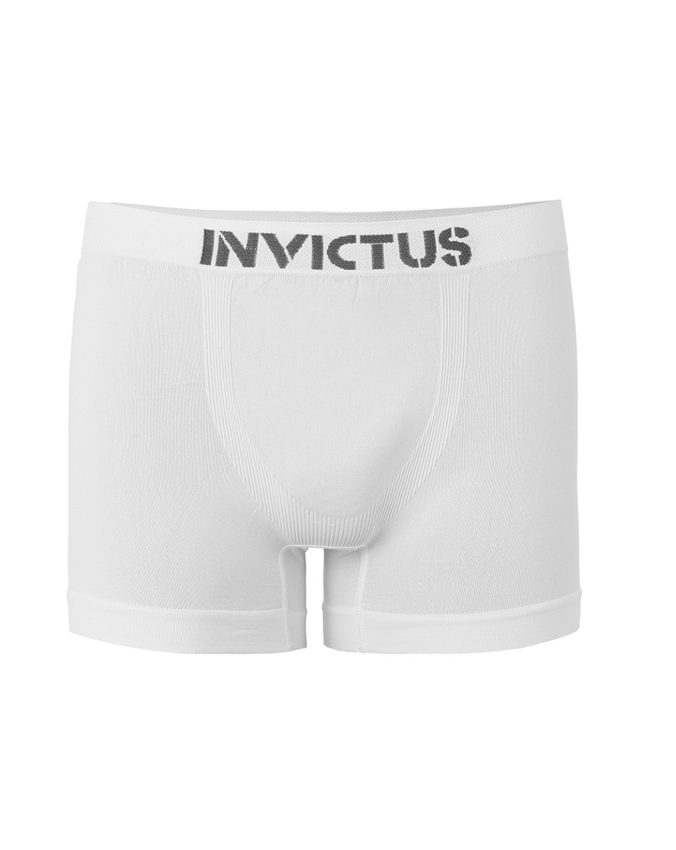 CUECA INVICTUS BOXER SEAMLESS BRANCA GG