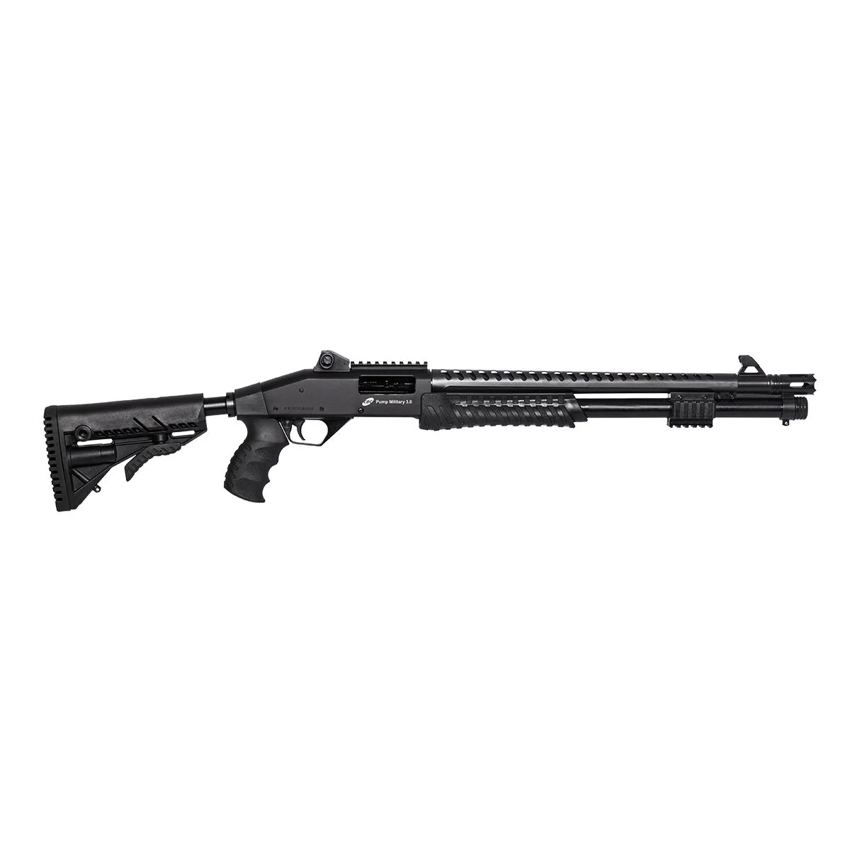 ESPINGARDA PUMP CBC MILITARY 3.0 RT 12/19'' FULL