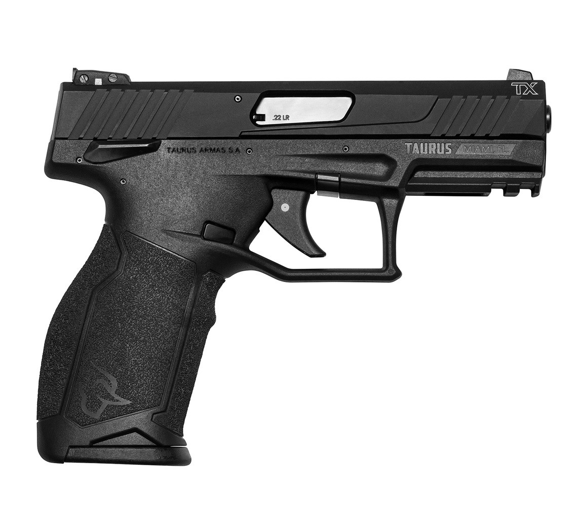 PISTOLA TAURUS TX22 .22LR - 2X16T BK/BK MRSP175