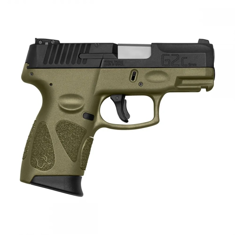 PISTOLA TAURUS .9MM G2C/12 CAFO - 735 - VERDE